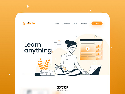 💻E-learning Site | UI Design