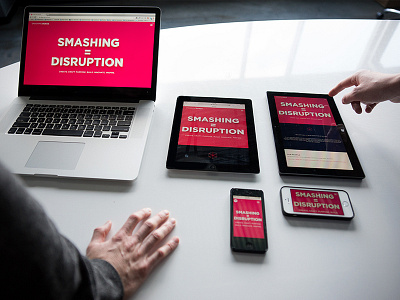 Smashing Boxes New Site 3d color pink rebrand responsive smashing ui ux website