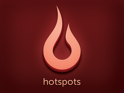 hotspots app fire flame icon ios red sexy