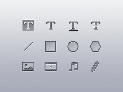 Custom Glyphs apple custom glyphs icons ios toolbar