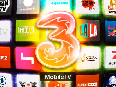 Three MobileTV Android/iOS Client android app austria ios ipad iphone player texture three tv