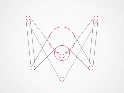 RE grey logo pink process wireframe