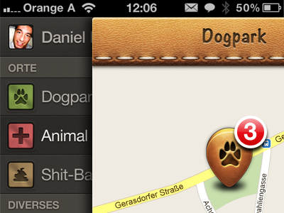 Some progress app flip ios iphone leather pet texture