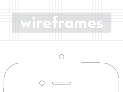 iPhone & iPad Retina Wireframes ipad iphone prototyping wireframe