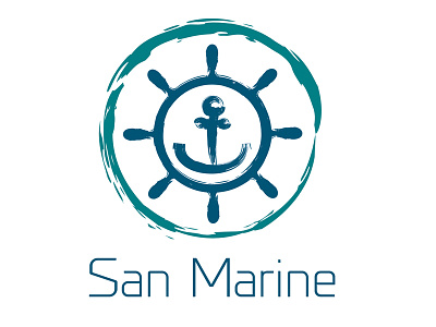 San Marine design fresh illustration logotype vector