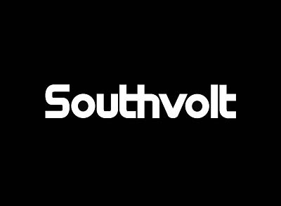 southvolt branding design illustrator logo logo design minimal professional logo typography vector