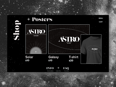 ASTRO Shop - Desktop