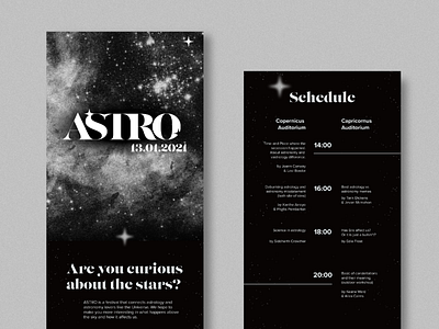 ASTRO Festival - Web Design