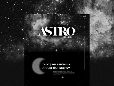 ASTRO Festival - Landing Page Design