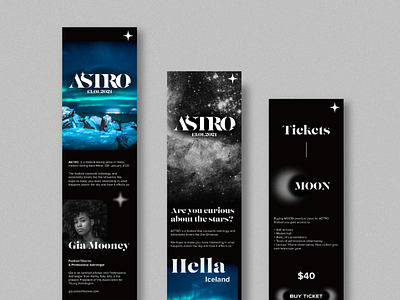 ASTRO Festival - Mobile Web Design