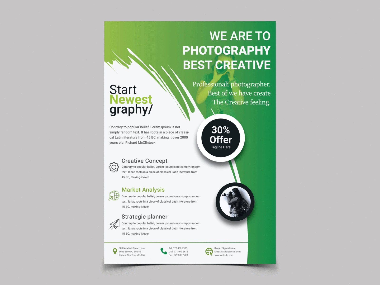 Photography Flyer Design