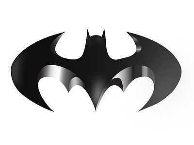 Batman Logo Design batman batman logo black and white logo black gradient logo creative logo gradient logo logo logo design