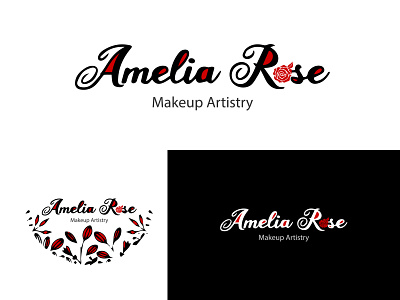 Rose Make up Logo