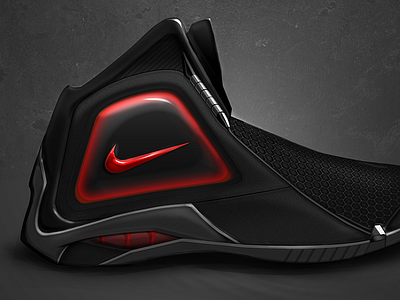Nike Shoe Concept design industrial nike product shoe stealth