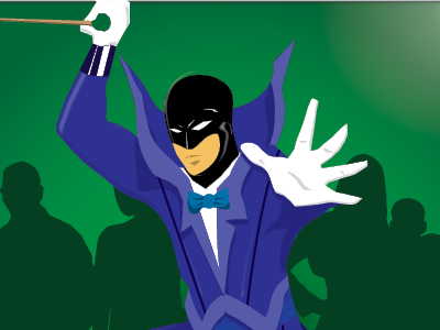 The Conductor Male characters illustration superhero superheroes