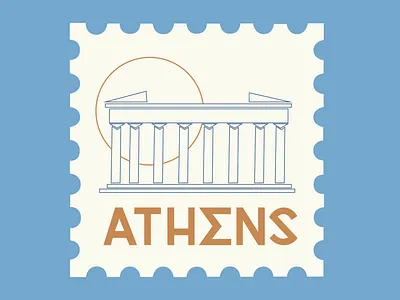 Athens design graphic design illustration illustration art illustration design illustrations typographic typography