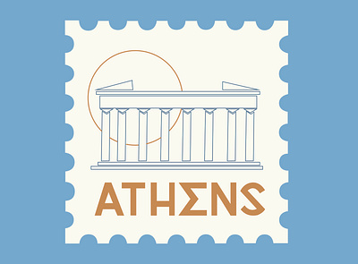 Athens design graphic design illustration illustration art illustration design illustrations typographic typography
