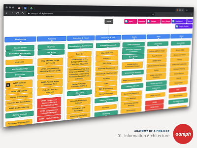 Design Project Lifecycle at Oomph