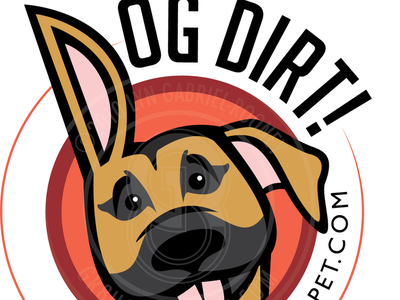 Dog Dirt! branding cartoon character clean design digital dog fun illustrator logo pet vector whimsical