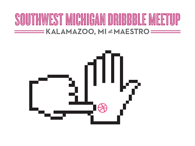 "Talk Nerdy To Me" - Southwest Michigan Dribbble Meetup cyclone design designers grand rapids kalamazoo meetup michigan pixels ui ux