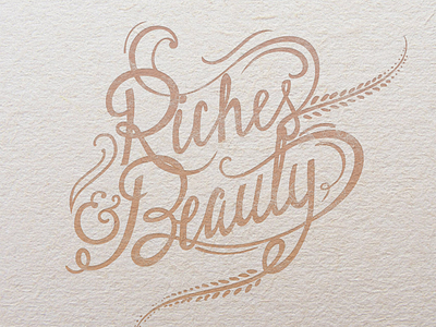 Riches And Beauty Album Art
