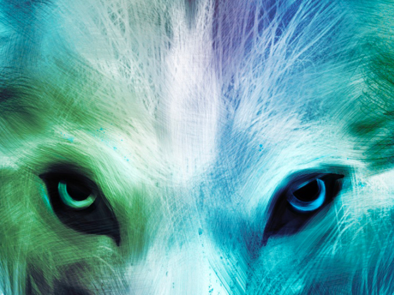 Ice Wolf Posters for Sale | Redbubble