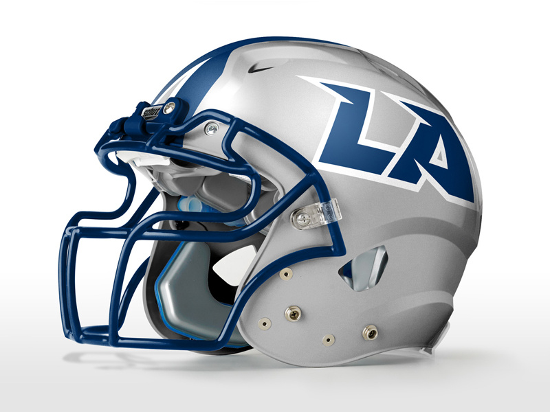 LA Express Home helmet by James Kuty on Dribbble