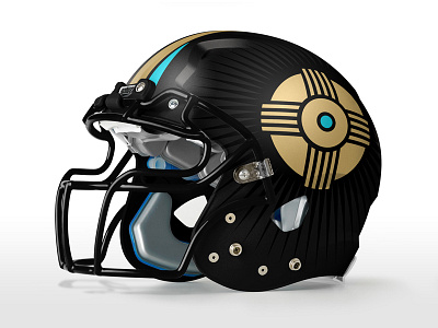 Denver Gold - Home Helmet a11fl helmet