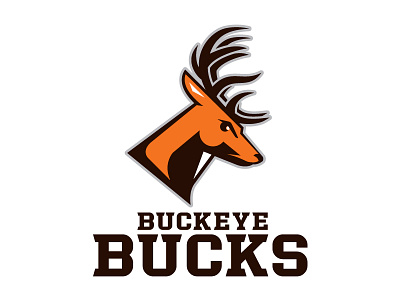 Buckeye Bucks / Primary brown buckeye bucks deer orange