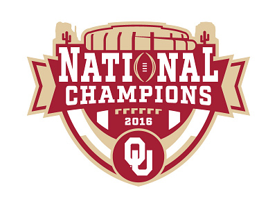 Oklahoma Sooners National Champs Concept