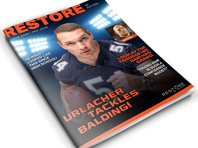 Restore Restoration brian football hair urlacher