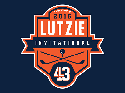 Lutzie Invitational / Golf auburn blue football golf orange