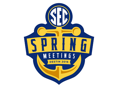 SEC 2016 Spring Meetings blue florida meeting sec spring yellow
