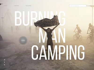 World camping challenge design figma site ui web