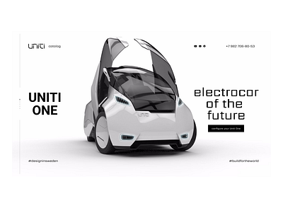 Electrocar of the future challenge design ui web