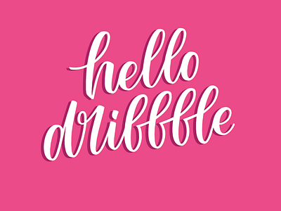 Hello dribbble!