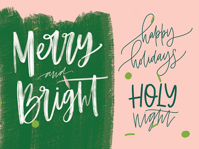 Christmas Calligraphy Bundle