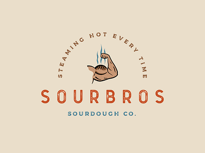 Sourbros Sourdough Co. bakery logo branding drawings illustrations logo design logos texture vector vintage vintage badges