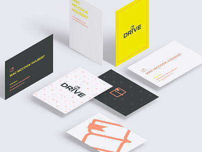 Drive Business Cards branding cover podcast