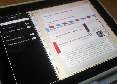 Humail for iPad app ipad mail