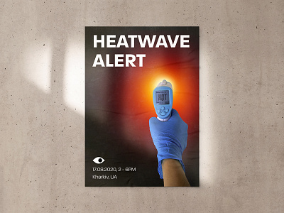 Heatwave Alert Poster Concept