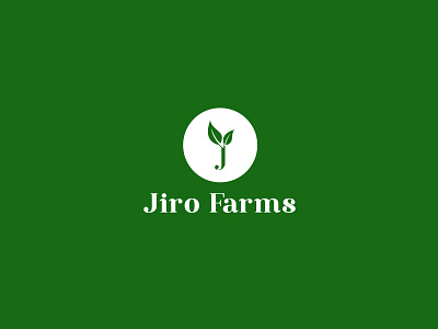 Jiro Farms Logo design