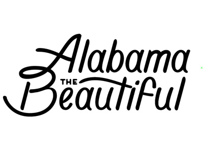 Alabama the Beautiful alabama beautiful custom learning type