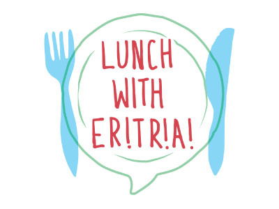 Lunch With Eritria branding drawn good hand illustration logo lunch new nola organic orleans