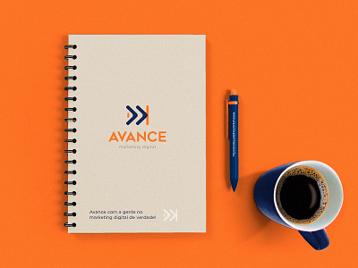 Avance - Identidade Visual branding design identidade visual logo logotipo marketing digital website