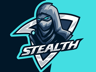 darkness stealth logo design