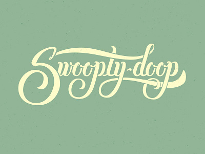 Swoopty-Doop Complete calligraphy classic curve free hand hand drawn swash typography vector vintage