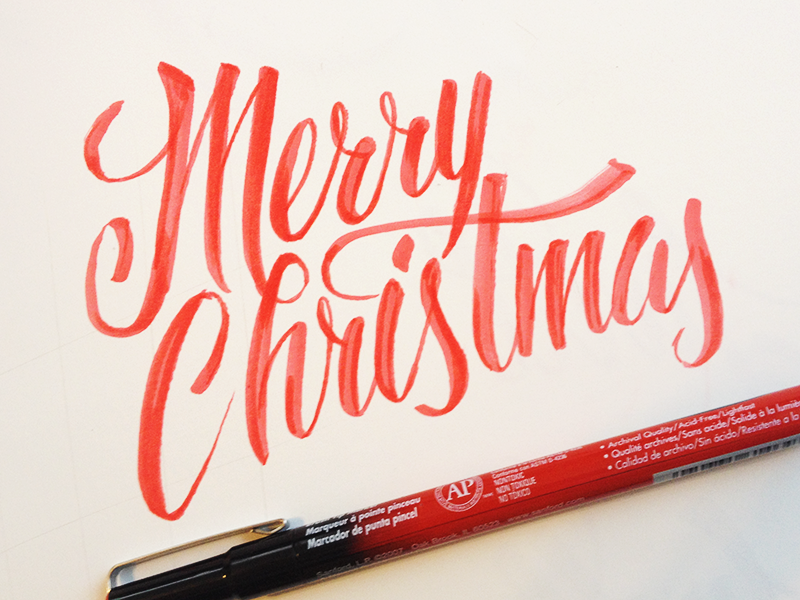 Merry Christmas by Ryan Breault on Dribbble