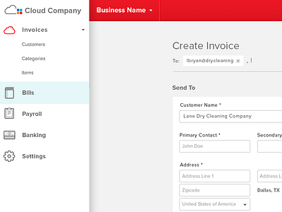 Pull Out Menu cloud dashboard infographic interactive menu navigation pull out ui ux