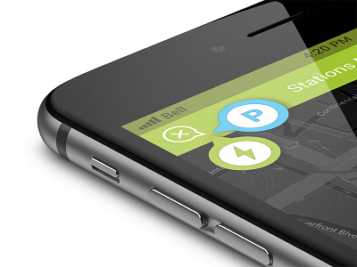 Menu Close Up add app button charging function interaction just menu mobile parking ui ux